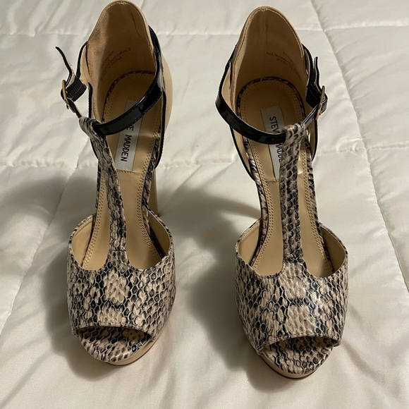 Steve Madden Palmerr Natural Snake - Picture 5 of 5